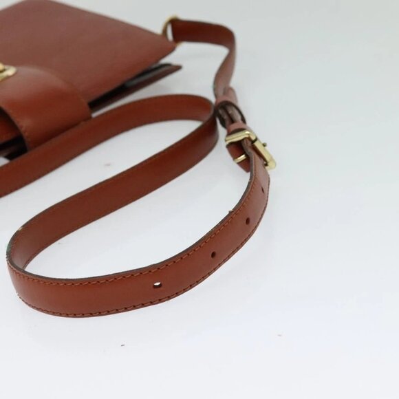 LOUIS VUITTON Epi Capuchin Shoulder Bag Brown M52343 LV Auth BA3920 - Picture 7 of 16